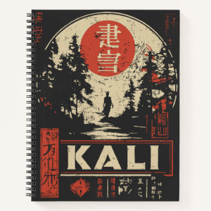 Kali Goddess Poster - Japanischer Ukiyo-e-Stil Notizbuch