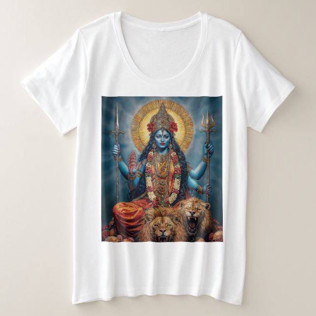 Kali Innerhalb Große Größe T-Shirt (Design vorne)