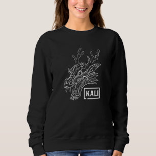 Kali Linux Hacker Technologie für Netzwerkingenieu Sweatshirt