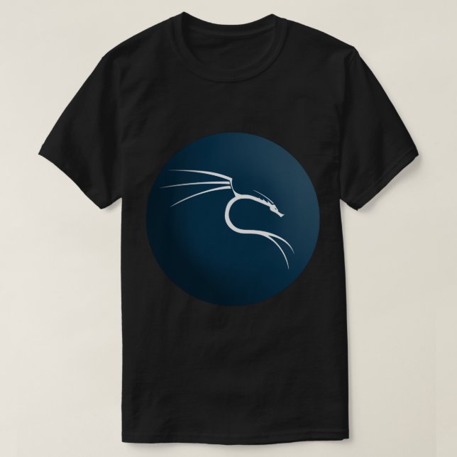 Kali Linux Logo Sticker Copy T-Shirt (Design vorne)
