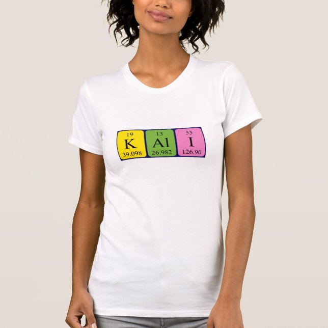 Kali Periodenname Shirt (Vorderseite)