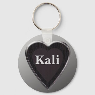 Kali Personalisiert Heart Keychain von 369MyName Schlüsselanhänger