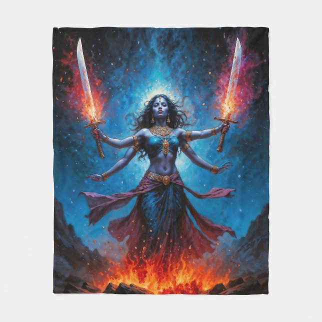 Kali Rising Fleecedecke (Vorderseite)