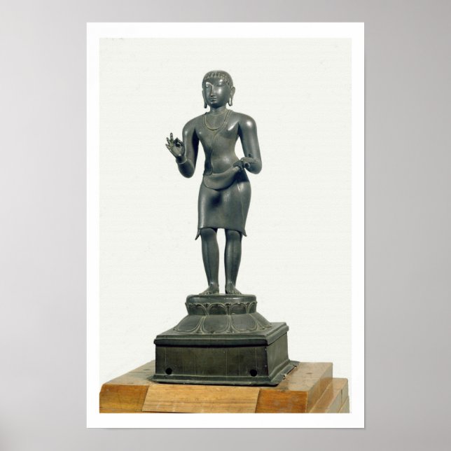 Kali, Tamil Nadu, verstorbene Chola (Bronze) Poster (Vorne)