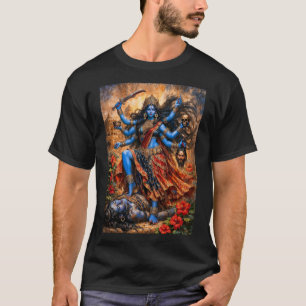 Kali-Tanz auf Shiva T-Shirt