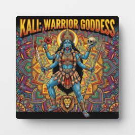 Kali Warrior Goddess Fotoplatte