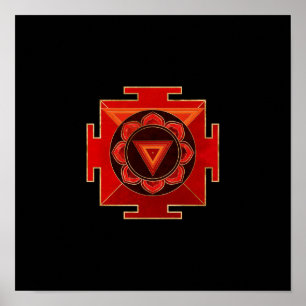 Kali Yantra Poster