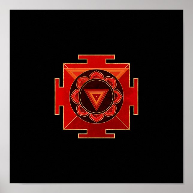 Kali Yantra Poster (Vorne)