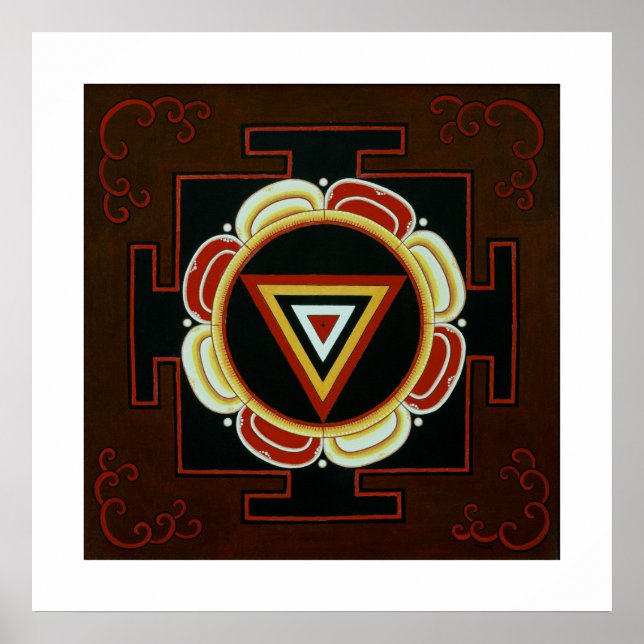 Kali Yantra Poster (Vorne)