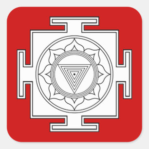 Kali Yantra Stickers