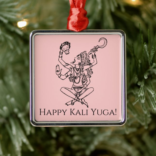 Kali Yuga Ornament Aus Metall (Baum)