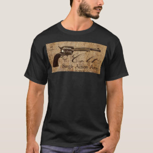 Kaliber-Entwurf der Colt-Single-Aktions-Armee-.45 T-Shirt