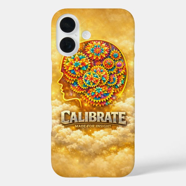 KalibriereDeinen Geist Case-Mate iPhone Hülle (Rückseite)