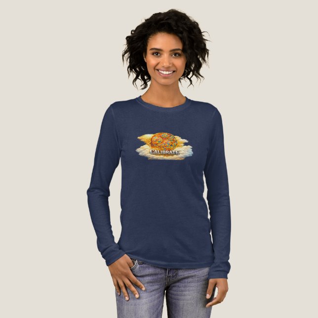KalibriereDeinenGeist Tri-Blend Shirt (Volle Vorderseite)