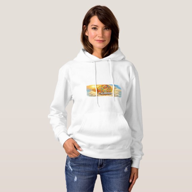 KalibriereDeinenVerstand Hoodie (Vorne ganz)