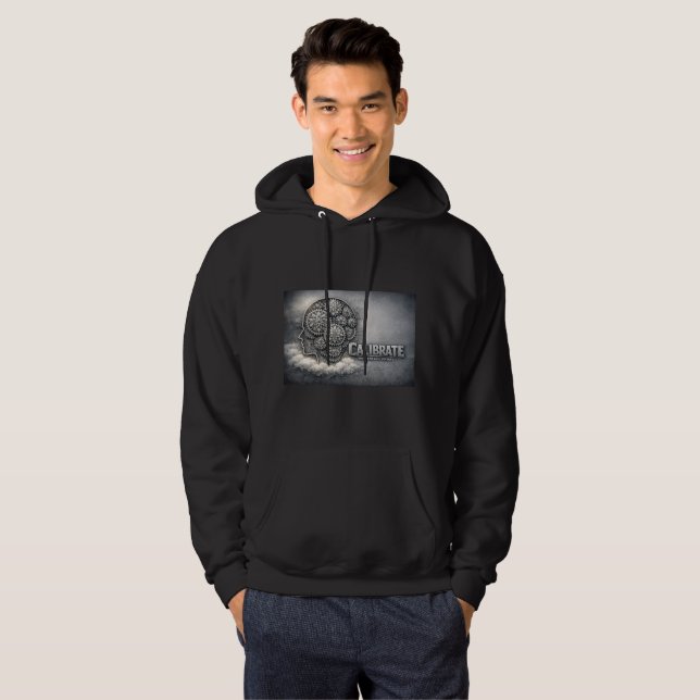 KalibriereDeinenVerstand Hoodie (Vorne ganz)
