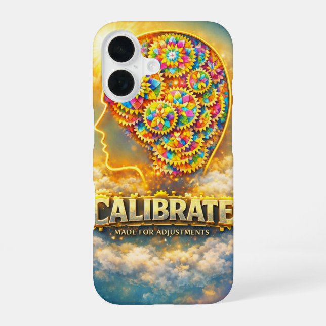 KalibriereDeinenVerstand iPhone 16 Hülle (Rückseite)