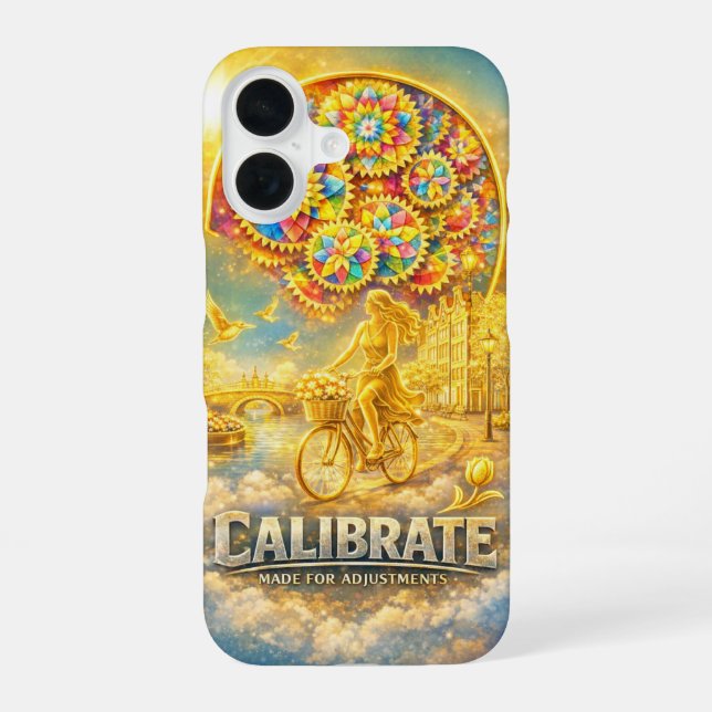 KalibriereDeinenVerstand iPhone 16 Hülle (Rückseite)