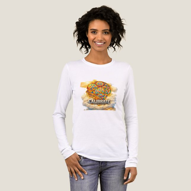 KalibriereDeinenVerstand Tri-Blend Shirt (Vorderseite voll)
