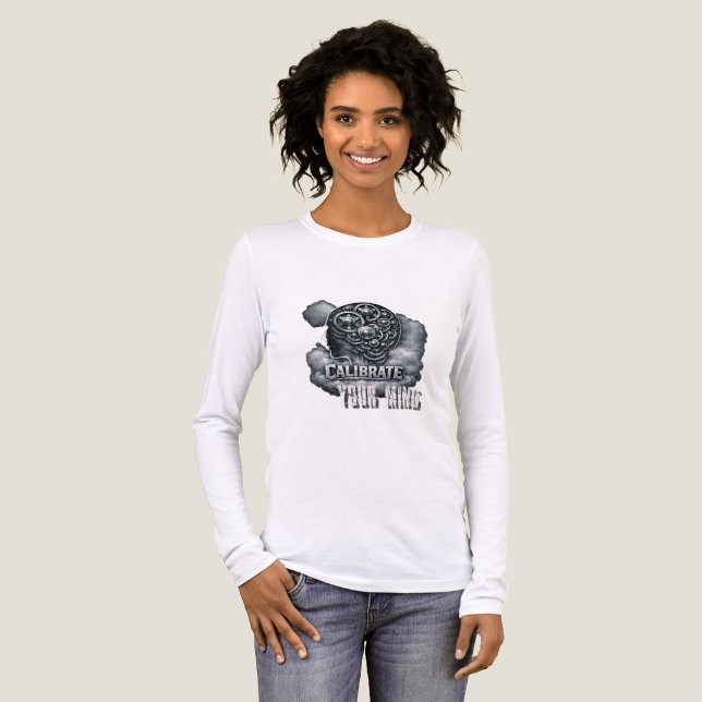 KalibriereDeinenVerstand Tri-Blend Shirt (Vorderseite voll)