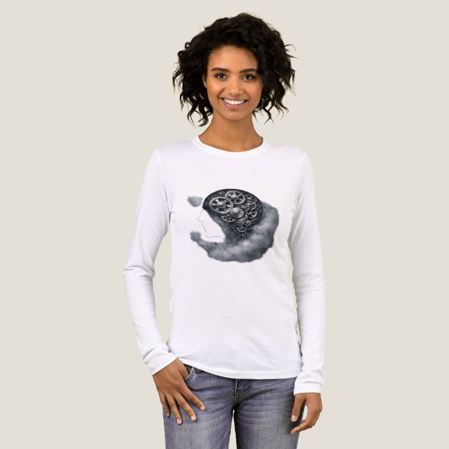 KalibriereDeinenVerstand Tri-Blend Shirt (Vorderseite voll)