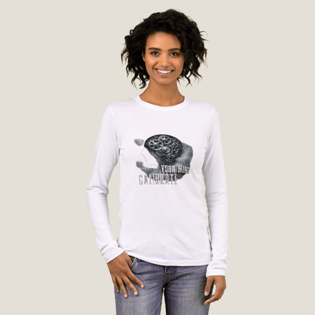 KalibriereDeinenVerstand Tri-Blend Shirt (Vorderseite voll)