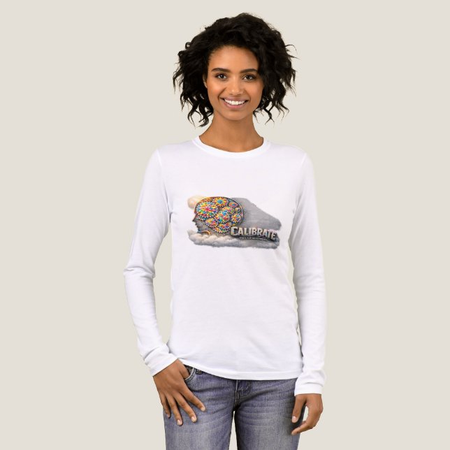 KalibriereDeinenVerstand Tri-Blend Shirt (Vorderseite voll)