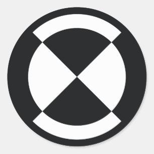 Kalibrierungs-Abzeichen - Neugiervagabund Runder Aufkleber