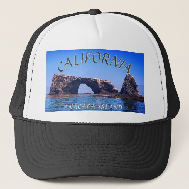 KALIFORNIA ANACAPA INSEL TRUCKERKAPPE (Vorderseite)