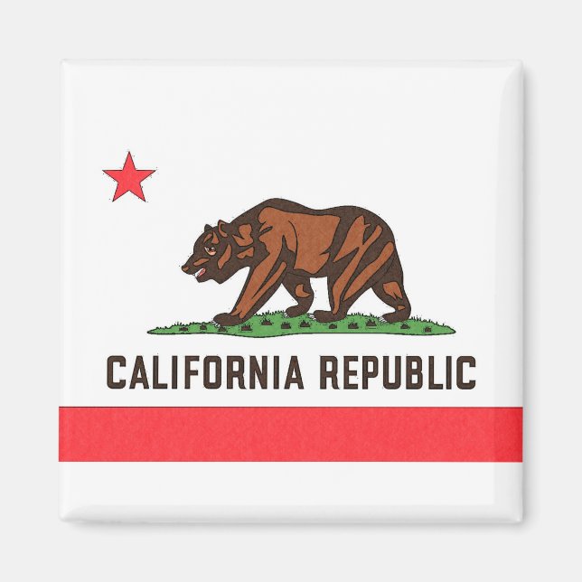 KALIFORNIA FLAG MAGNET (Vorne)