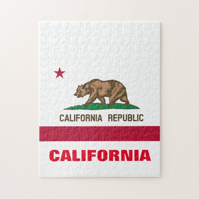KALIFORNIA FLAG PUZZLE (Vertikal)