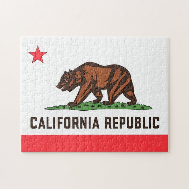 KALIFORNIA FLAG-Puzzle Puzzle (Horizontal)