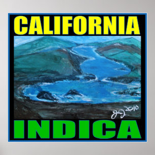 KALIFORNIA INDICA POSTER