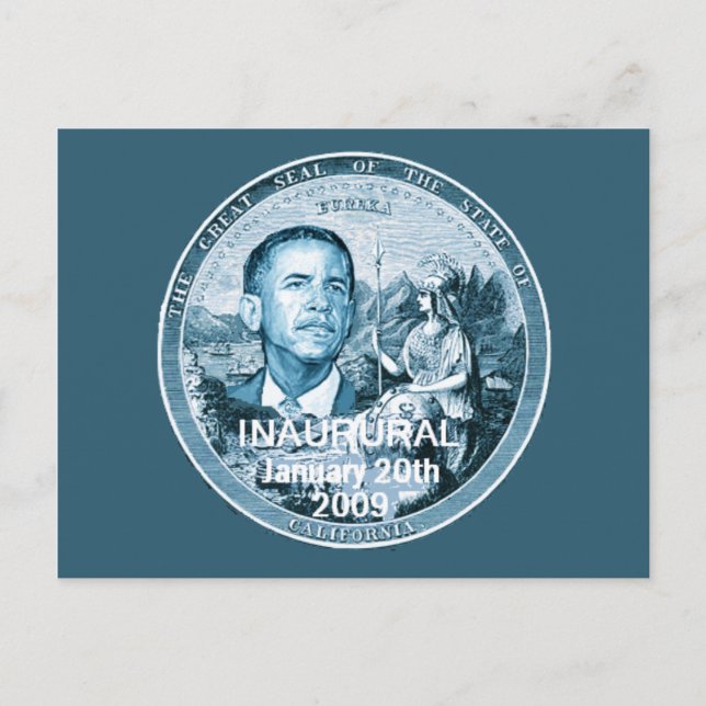 KALIFORNIA Postkarte (Vorderseite)