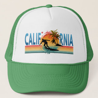 KALIFORNIA SUNSET SOMMERTRUCKHAT TRUCKERKAPPE