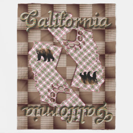 Kalifornien2025 Fleecedecke