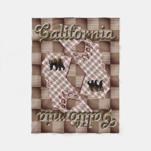 Kalifornien2025-klein Fleecedecke