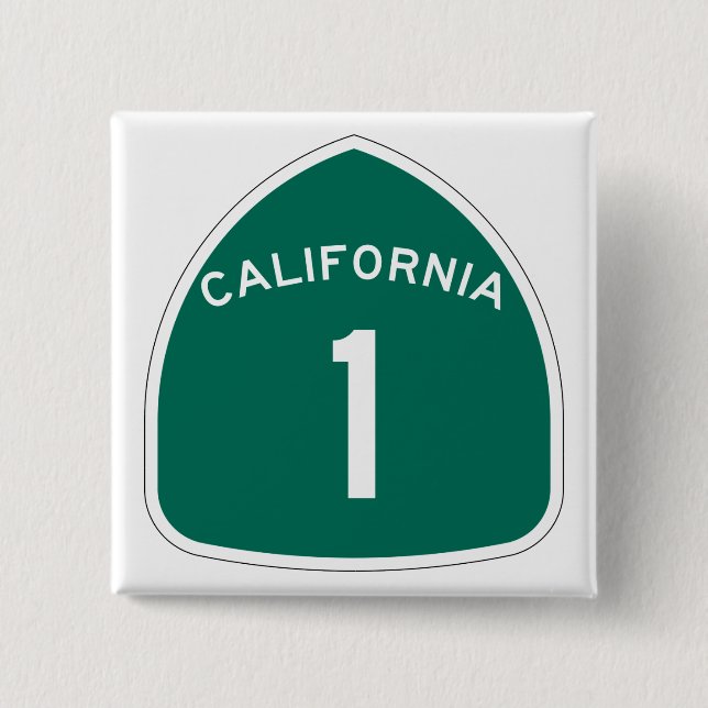 Kalifornien 1 button (Vorderseite)