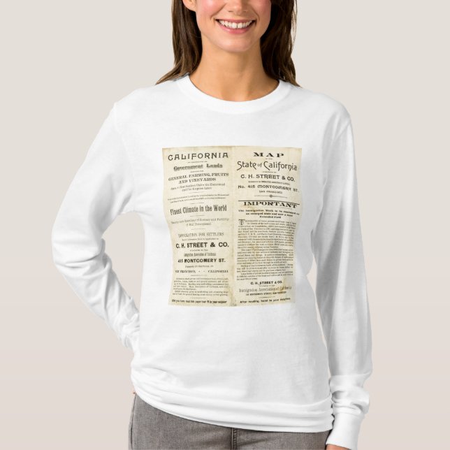 Kalifornien 2 T-Shirt (Vorderseite)
