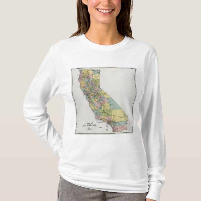 Kalifornien 3 T-Shirt (Vorderseite)