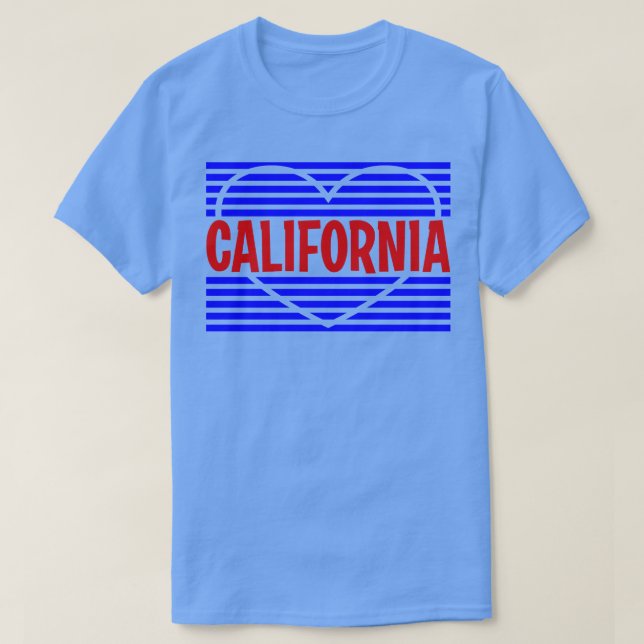 Kalifornien 3 T-Shirt (Design vorne)