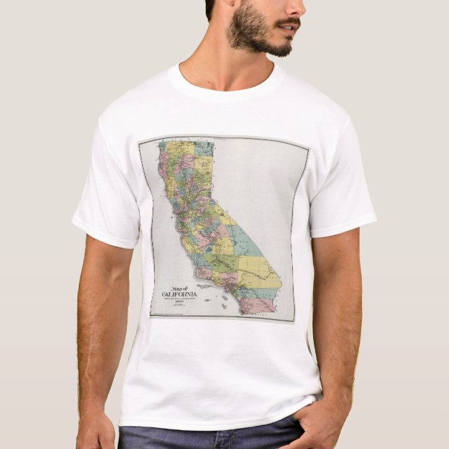 Kalifornien 3 T-Shirt (Vorderseite)