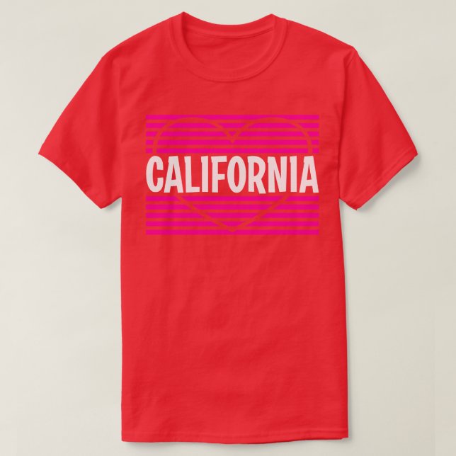 Kalifornien 6 T-Shirt (Design vorne)