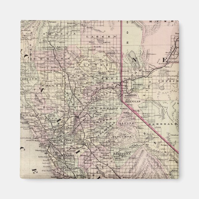 Kalifornien 7 magnet (Vorne)