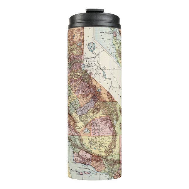 Kalifornien 8 thermosbecher (Vorderseite)