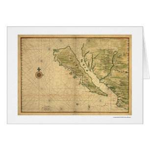 Kalifornien als Insel 1650
