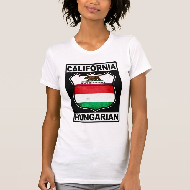 Kalifornien-Amerikaner T-Shirt (Vorderseite)