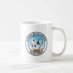 Kalifornien-Auftrag-Wanderer-Tasse (Logo zwei) Kaffeetasse