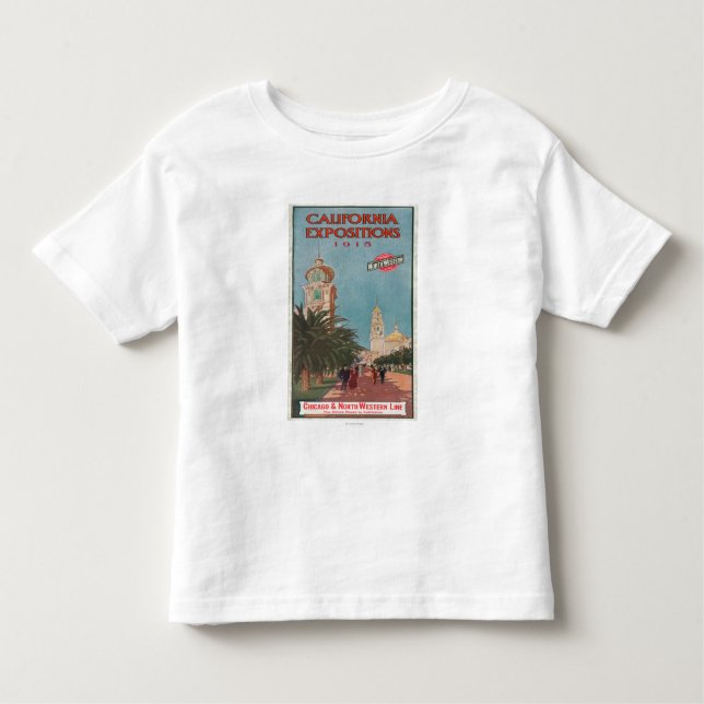 Kalifornien-Ausstellungs-Plakat #1 Kleinkind T-shirt (Vorderseite)