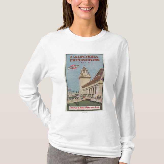 Kalifornien-Ausstellungs-Plakat #2 T-Shirt (Vorderseite)